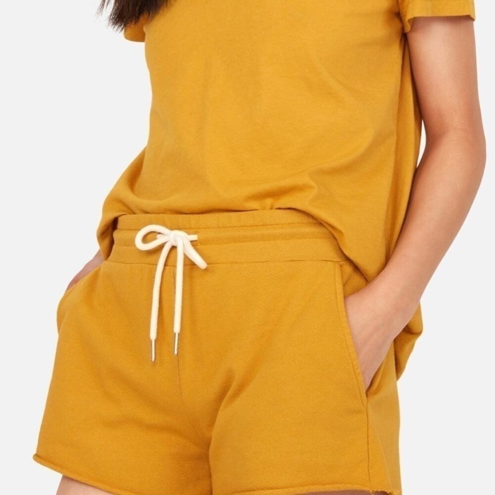 𝅺NWT Mate the Label Organic Terry Lounge Short Turmeric size XS